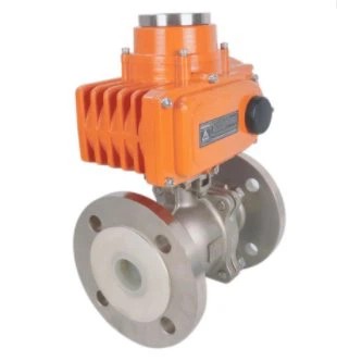 Ball Valve With Electric Actuator