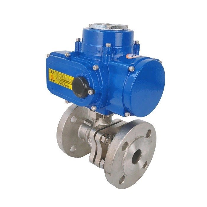 Electric Flanged Ball Valve