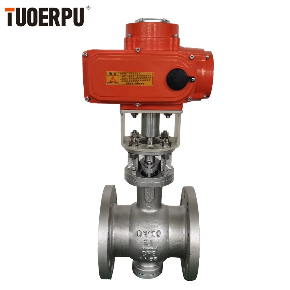 Electric Fixed V--shaped Ball Valve
