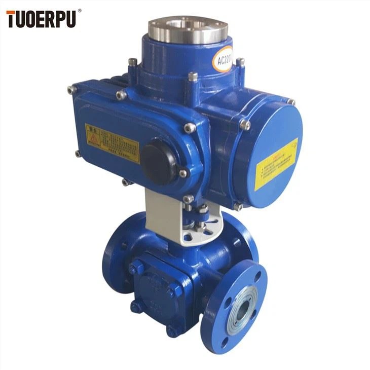Explosion-proof Electric 3-way Ball Valve