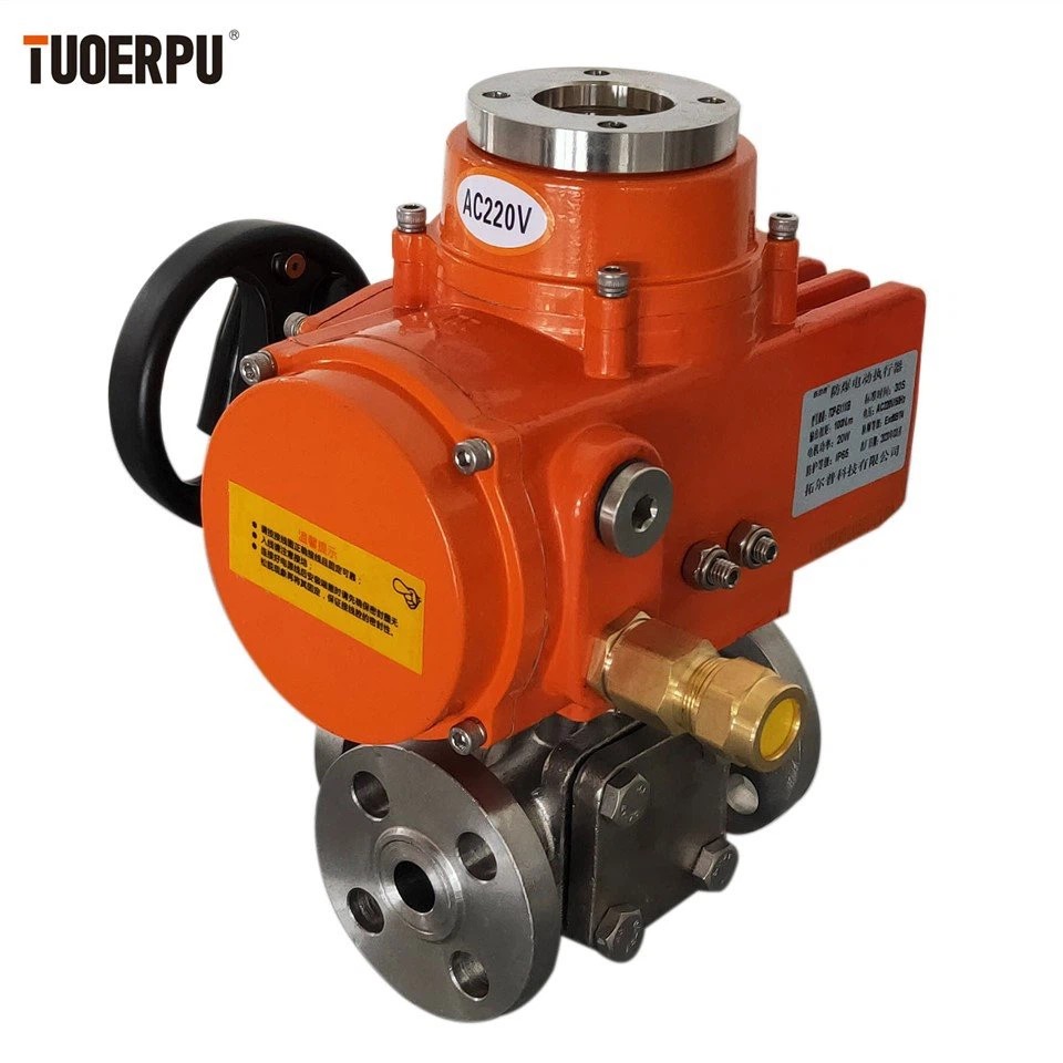 3 Way SS Electric Ball Valve