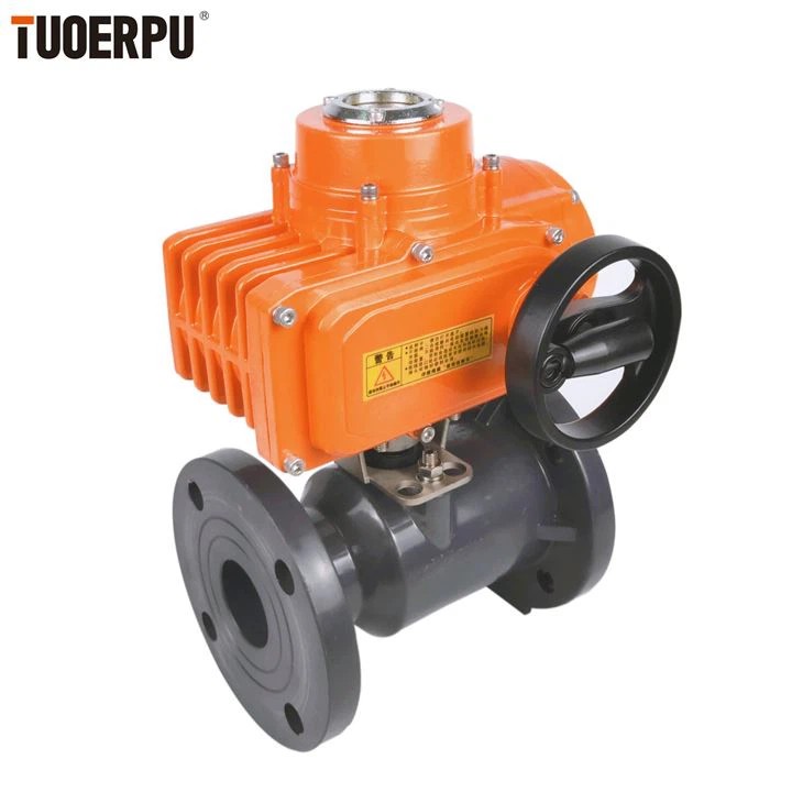 UPVC Flange Ball Valve