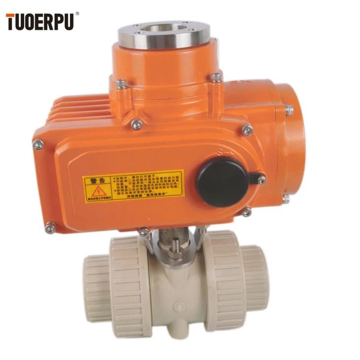 Motorized Actuator Operated PVC Ball Valve