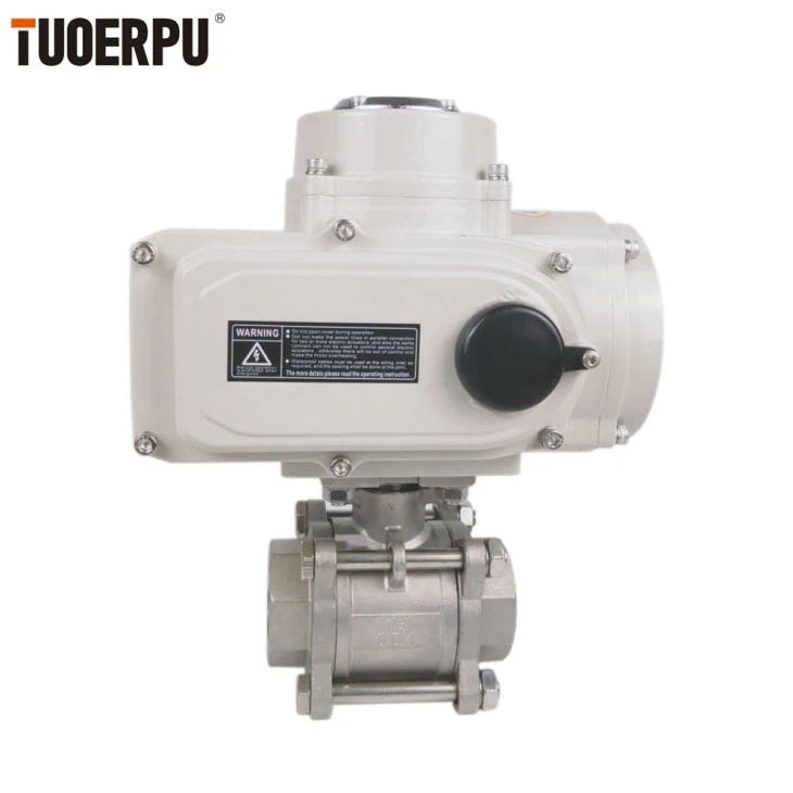 3pc Thread Electric Actuated Ball Valve